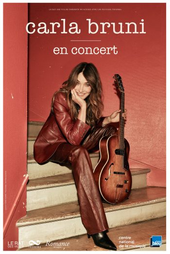 Affiche Carla Bruni concert cepac silo marseille