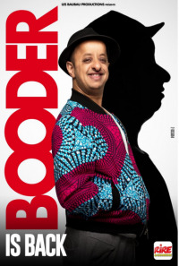 booder affiche humoriste spectacle one man show