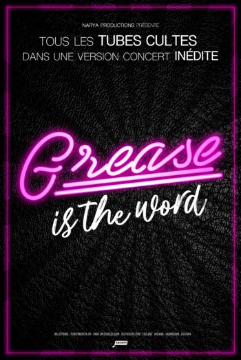 affiche grease is the word